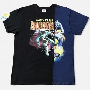 Billionaire Boys Club Split Graphic Tee | BBC Astronaut Shirt | Size XL